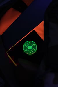 Image 2 of LRC - " POKER CHIP PATCH " - GHOST