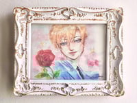 Image 1 of Tamaki Suoh OHSHC art print watercolor fanart handpainted