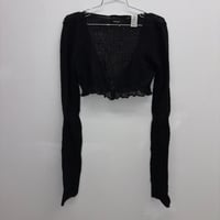Image 1 of miss sixty micro crop mohair