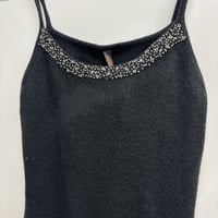 Image 2 of 00s sequin cashmere tank
