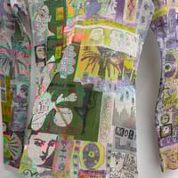 Image 3 of printed mesh euro top