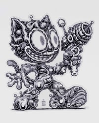 Image 1 of Alien Felix Super Sticker, 2025