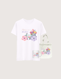 Image 1 of Bike Floral Design Set