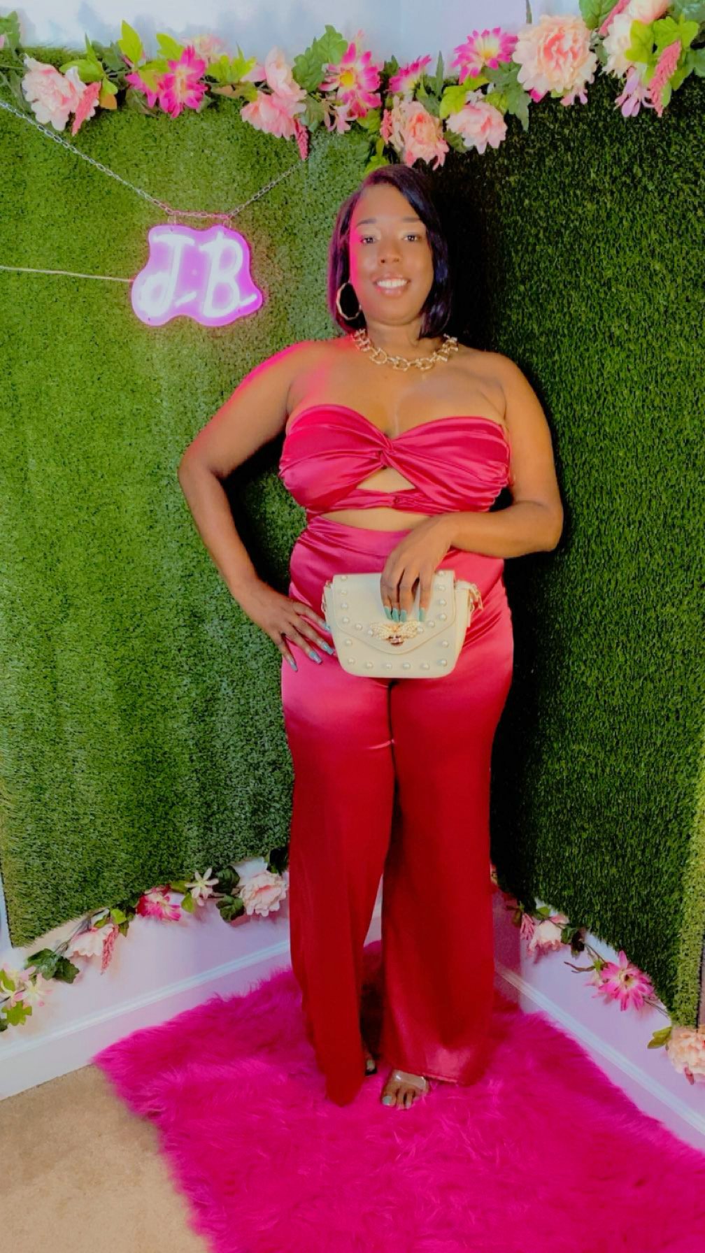 Image of Wine & Dine Me Jumpsuit 