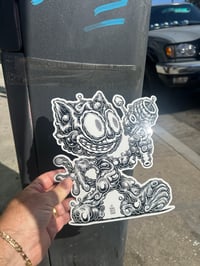 Image 3 of Alien Felix Super Sticker, 2025 (Threesome)