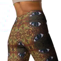 Image 4 of Eye of the Dragon Yoga Leggings