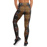 Image 8 of Eye of the Dragon Yoga Leggings
