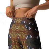 Image 5 of Eye of the Dragon Yoga Leggings