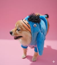 Image 2 of Eeyore Dog Hoodie