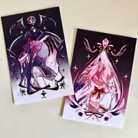 Image 1 of Madoka & Homura Soul Gems 4x6" Prints