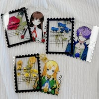 Image 2 of Ib Game Dry Flower Acrylic Charms | Ib, Garry, Mary