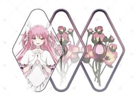 Image 4 of [PREORDER] Madoka & Homura Dry Flower Acrylic Charm
