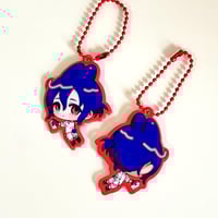 Image 5 of MS Gundam GQuuuuuuX Puffy Charm | Machu, Nyan, Shuji, Shiiko