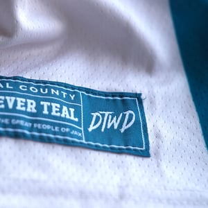 Image of Forever Teal - 2025 cream-alternate jersey 