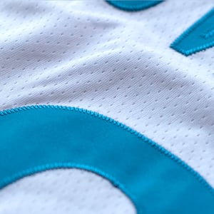 Image of Forever Teal - 2025 cream-alternate jersey 