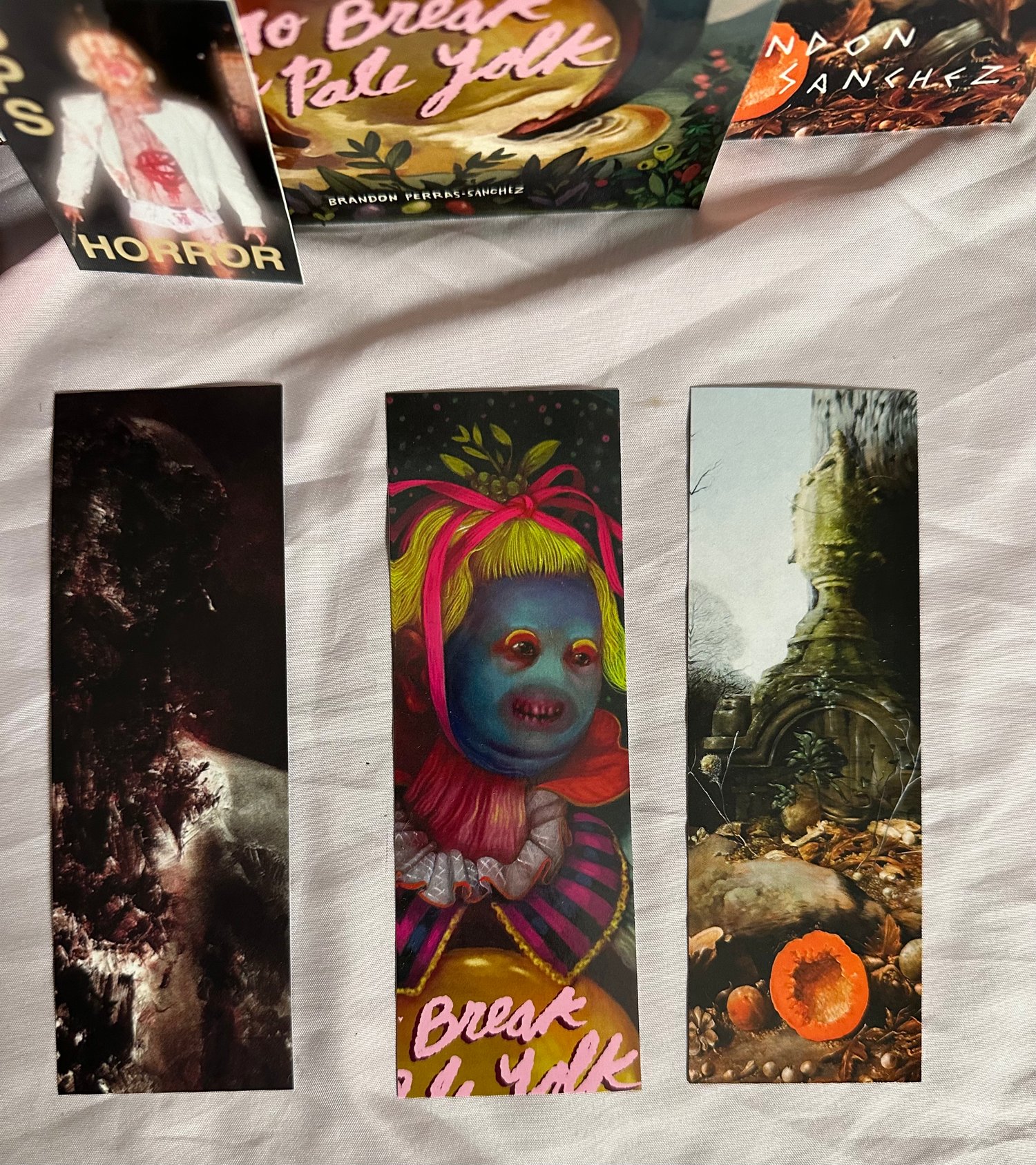 Image of To Break a Pale Yolk, Recessive Nature, and The White Bishop Signed Paperback Bundle