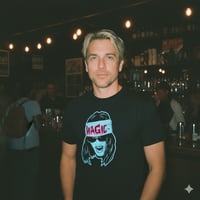 Face Logo Distressed Shirt (X-Small/Small Only)