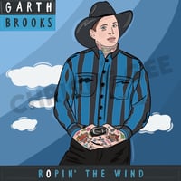 Garth Brooks- Fan Art Print
