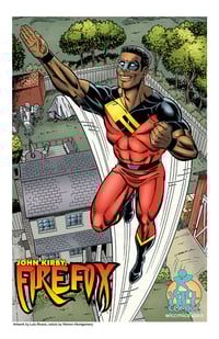 John Kirby Firefox 11x17 Print