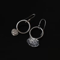 Image 1 of Some Like it Odd Silver Rustic Earrings