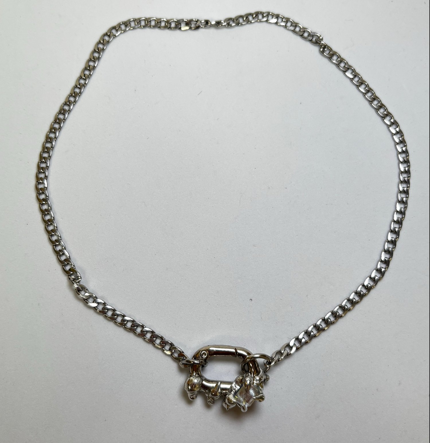 Image of Locked Choker: Cuban Link