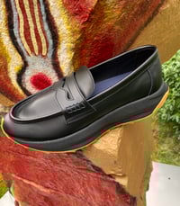 Image 8 of T.ground loafer sneaker black leather made in Korea 