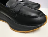 Image 11 of T.ground loafer sneaker black leather made in Korea 