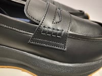 Image 9 of T.ground loafer sneaker black leather made in Korea 