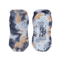 Image 1 of Injinji Grip Full Foot No Show Lavender Storm L/XL