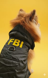 Image 2 of FBI Dog Hoodie