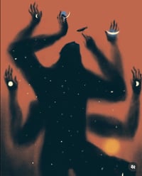 night & birds II - giclée print