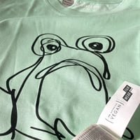 Image 3 of  'Amazing amphibians' - Women's t-shirt, mint green