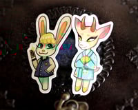 Image 1 of Sasha and Shino Stickers