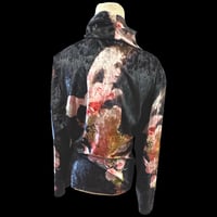 Image 1 of Cherry Blossom Ballerina Crushed Velour Wrap Jacket