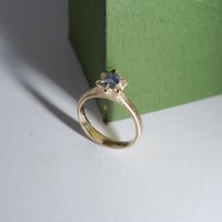 Image 2 of Size K, 9ct Gold Stacking Ring 
