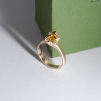 Image 2 of Size M1/2, 9ct Gold Stacking Ring 