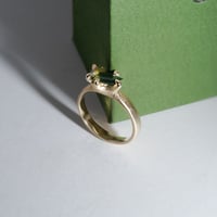 Image 2 of Size M- Solid 9ct Gold Stacking Ring 