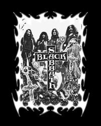 Image 3 of BLACK SABBATH TRIBUTE T-SHIRT