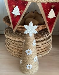 Image 1 of Large Gold Rustic Christmas Tree 25cm