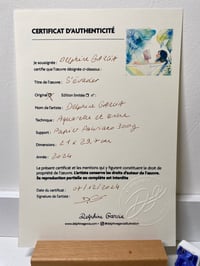 Image 5 of Aquarelle originale "S'évader"