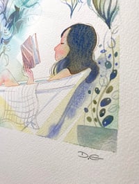 Image 3 of Aquarelle originale "S'évader"