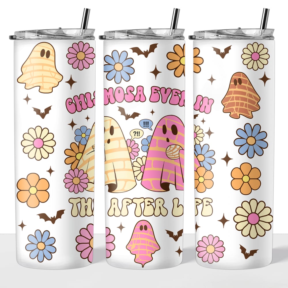 Image of Chismosa In The Afterlife 20oz Tumbler👻💖