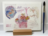 Image 2 of Tirage d'art "Marché de Papeete"