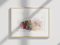 Image 5 of Tirage d'art "Tressage Marché de Papeete"