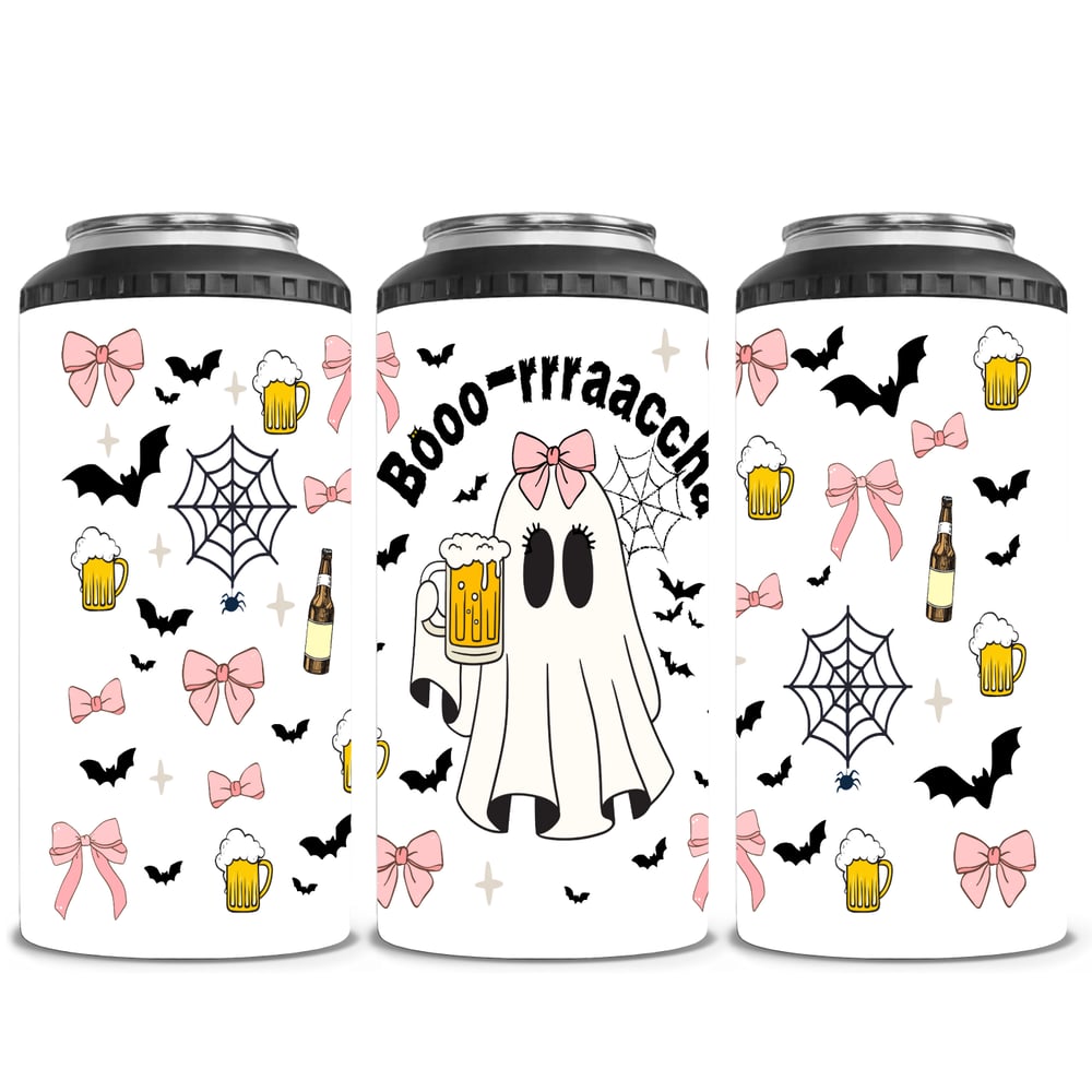 Image of BOO-racha 4in1 Can Cooler/Tumbler👻🎀