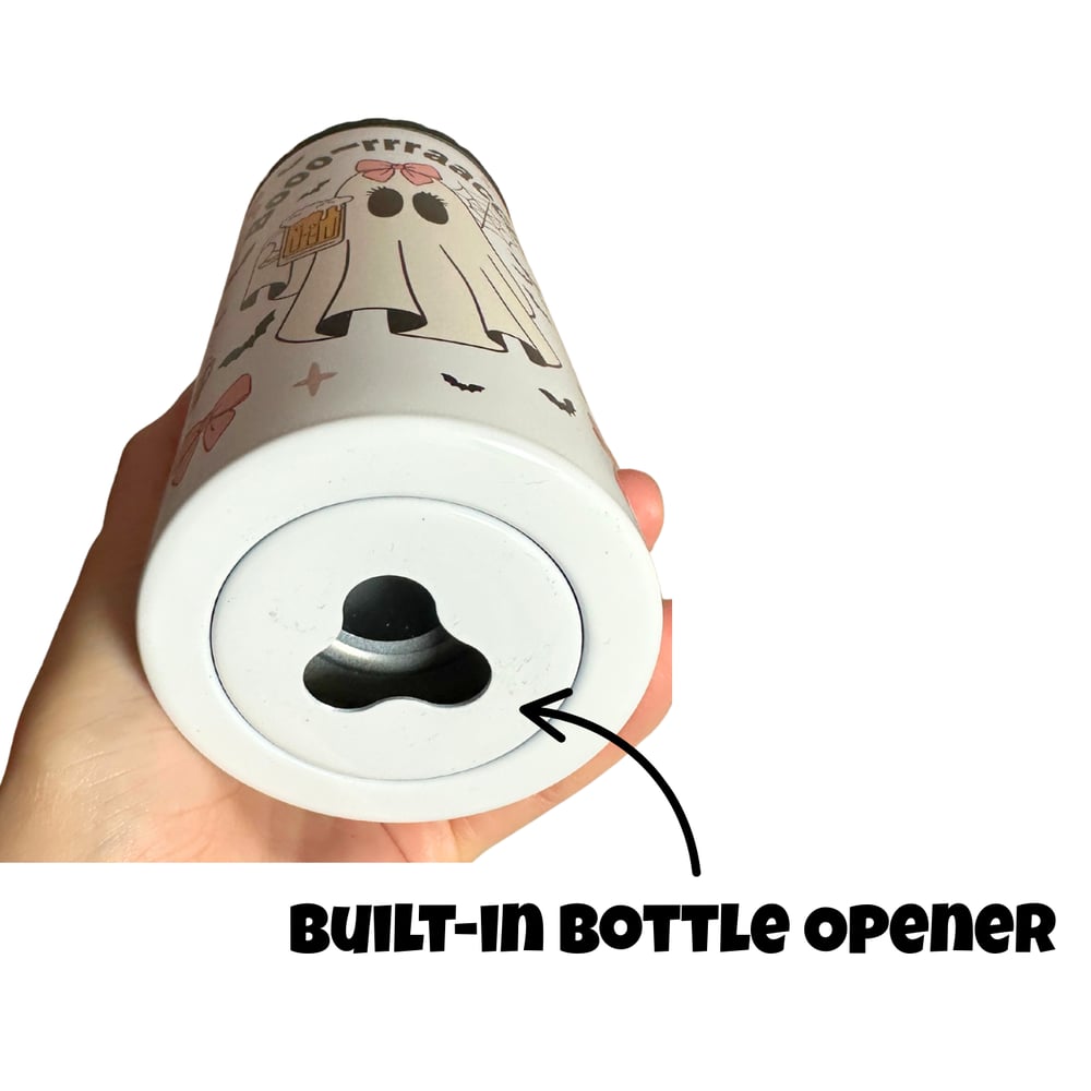 Image of BOO-racha 4in1 Can Cooler/Tumbler👻🎀