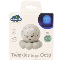 Image 2 of Veilleuse Twinkles To Go Octo Gris Pastel