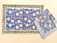 Image 1 of Set de 2 manteles individuales + servilletas - Modelo Kotah