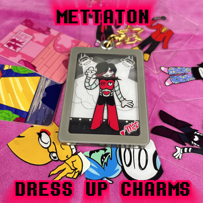 Image of Mettaton Dress Up Openable Acrylic Charm