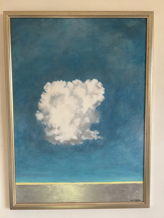 Image of Cloud with Silver Horizon